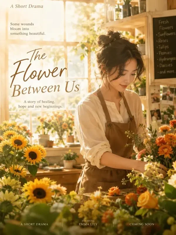 黄果短剧首页《慢慢开的花》封面，成长励志题材